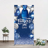 Lofaris Happy Fathers Day Suit With Balloons Rectangle Backdrop